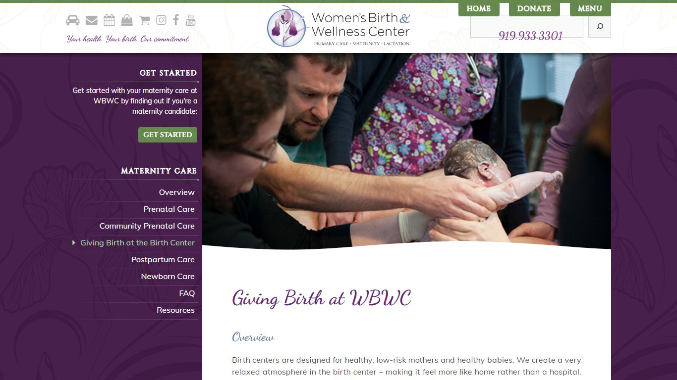 Birth | Women's Birth & Wellness Center